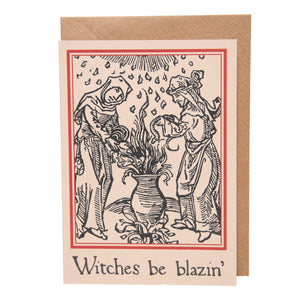 Witches Be Blazin' card