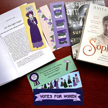 Load image into Gallery viewer, Suffragette Bookmarks set