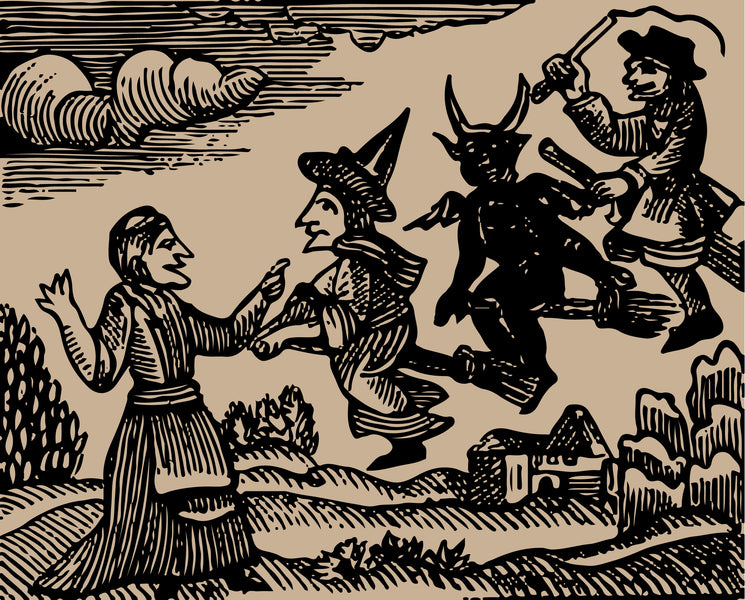 Why do witches ride broomsticks?