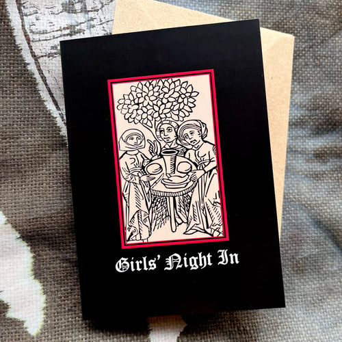 Girls' Night In card