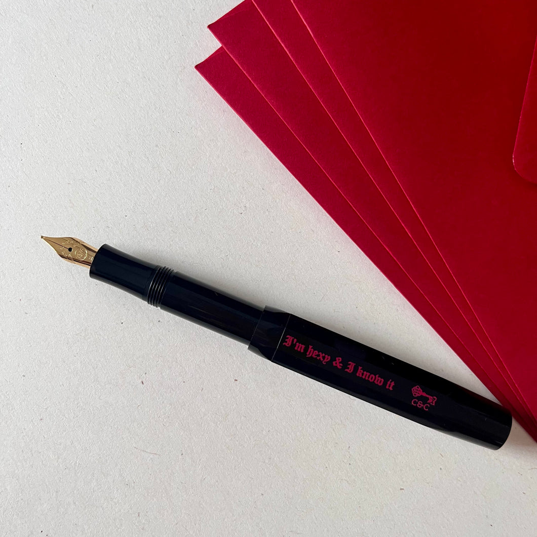 Hexy & I Know It fountain pen