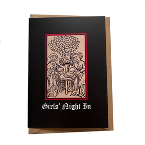 Girls' Night In card