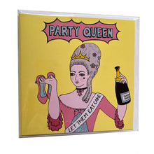 Load image into Gallery viewer, Party Queen card