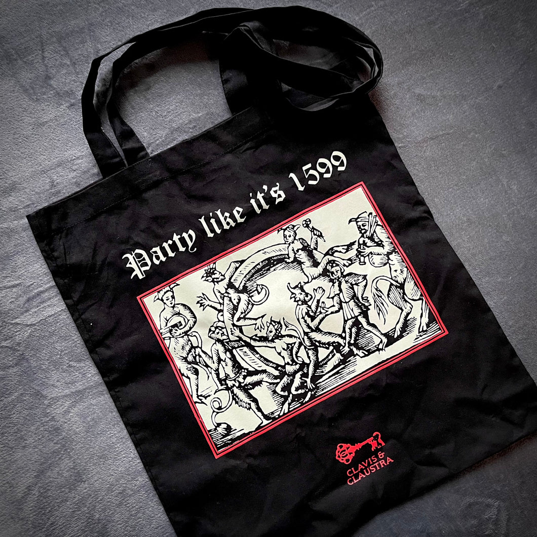 Party Like It's 1599 tote bag