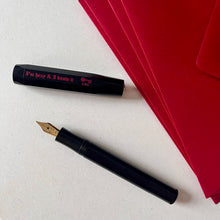 Load image into Gallery viewer, Hexy &amp; I Know It fountain pen