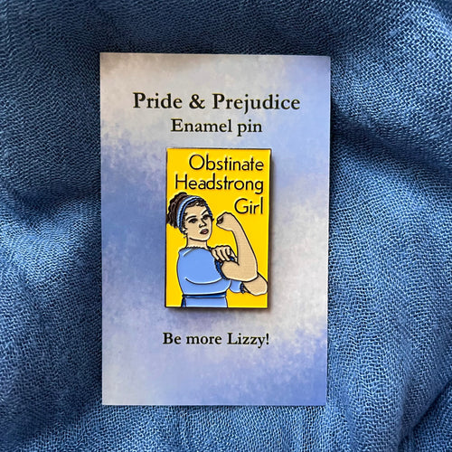 Obstinate Headstrong Girl enamel pin