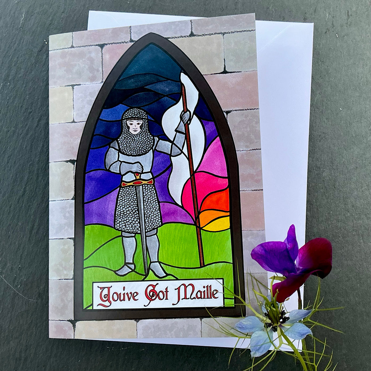 You've Got Maille card – Clavis & Claustra