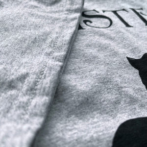 Close up of the sleeve seam.